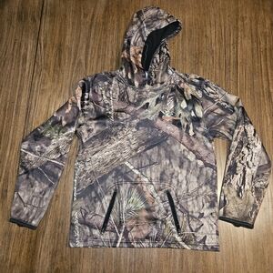 Mossy Oak Camouflage Kids Hoodie Size XL 14-16